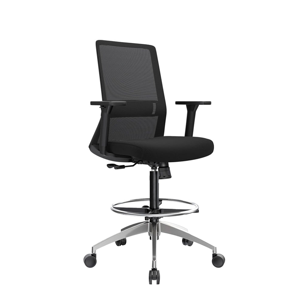 Silla Cajero Twist Ergonómica Negro Ofideas