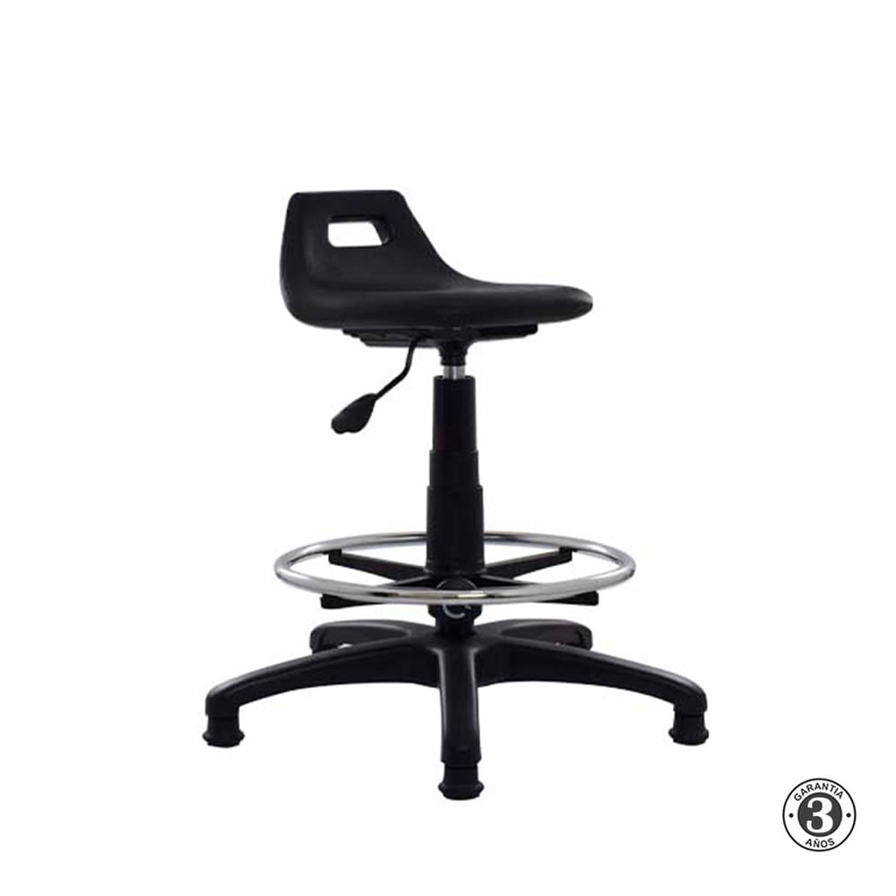 Silla Cajero Twig III Fija Bn Ac Negro Ofideas