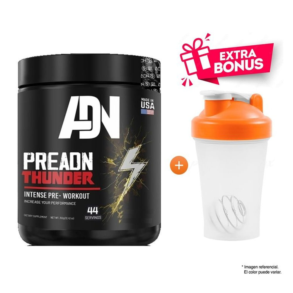 Pre Entreno ADN Preadn Thunder 352 Gr Fruit Punch