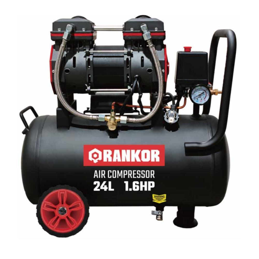 Compresora de Aire Silenciosa 24L x 1.6HP Rankor RAC12002401