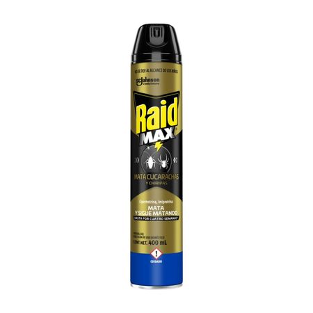 Insecticida Raid Max Aerosol 400ml