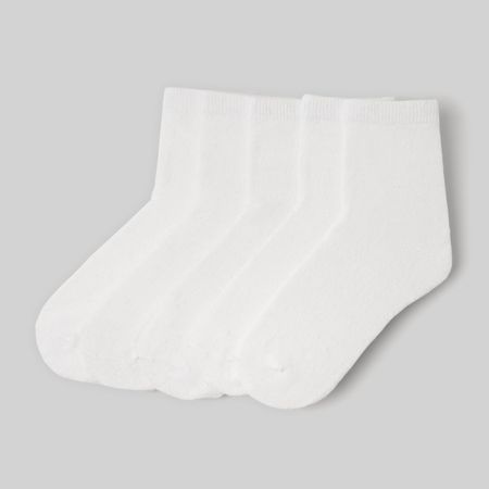Medias Blancas Circus Escolares Pack De 5 Blanco Talla 7