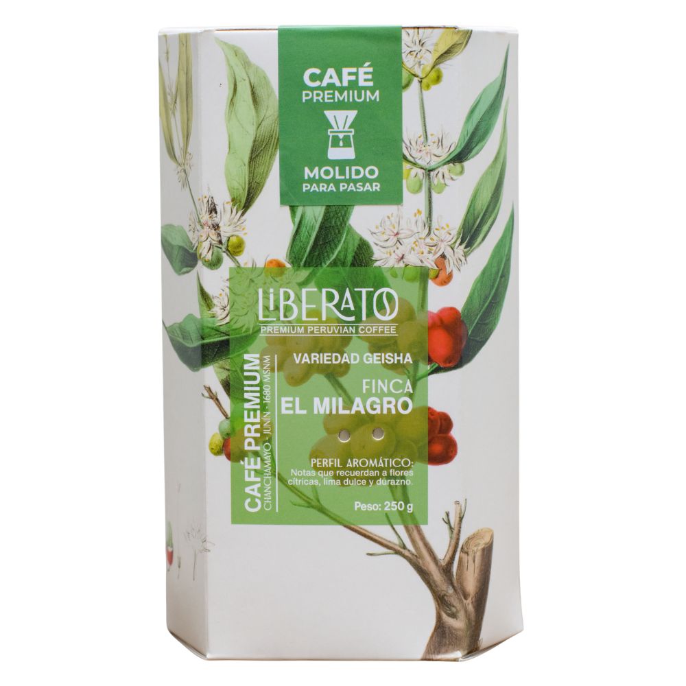 Café de Especialidad "Geisha" Para Pasar x 250g