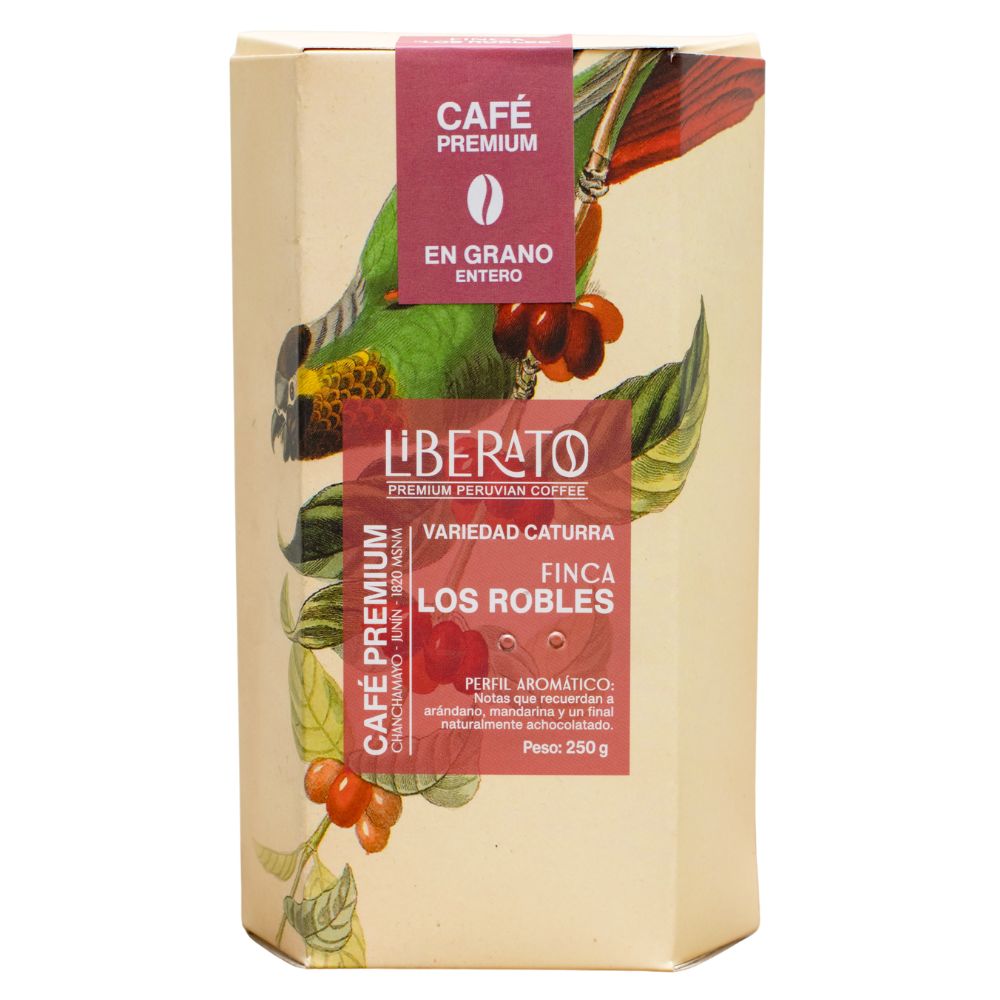 Café de Especialidad "Caturra" en Grano x 250g