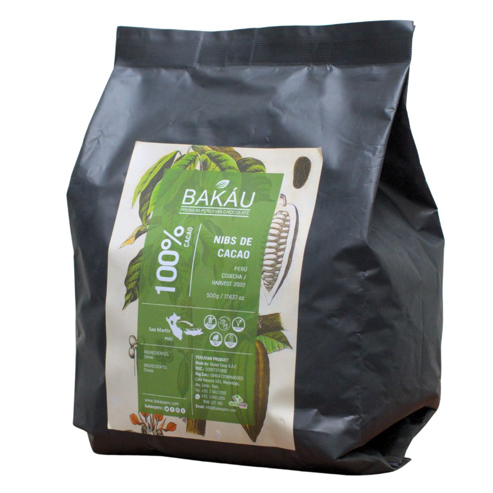 NIbs de Cacao Tostados x 500g