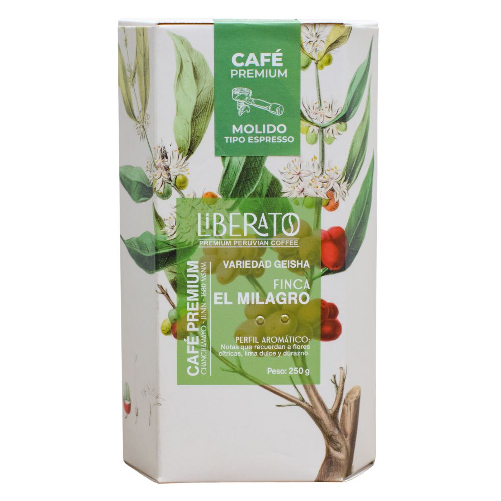 Café de Especialidad "Geisha" Tipo Espresso x 250g