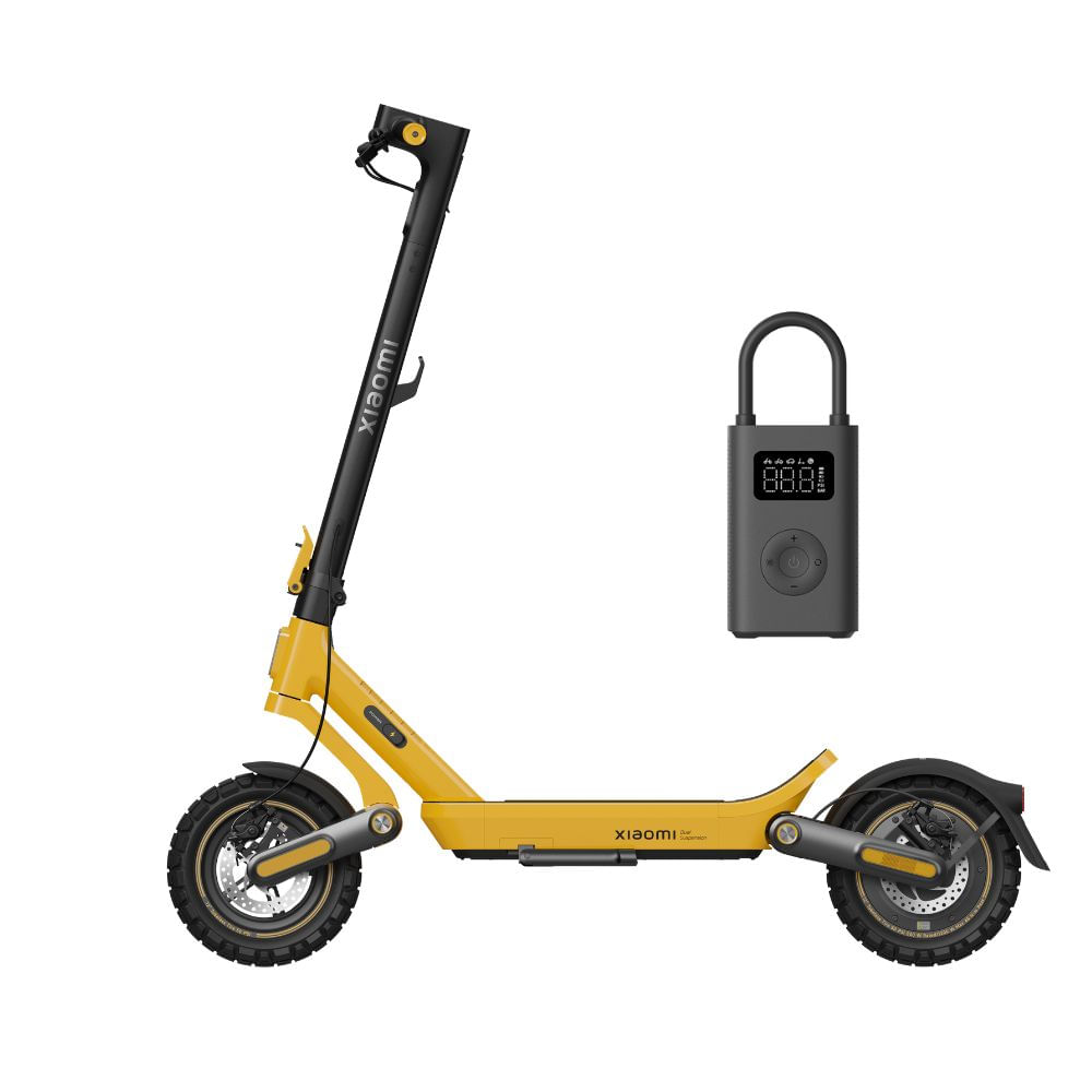 Combo Scooter Eléctrico Xiaomi 6 Ultra más Compresor de aire eléctrico portátil 2 pro