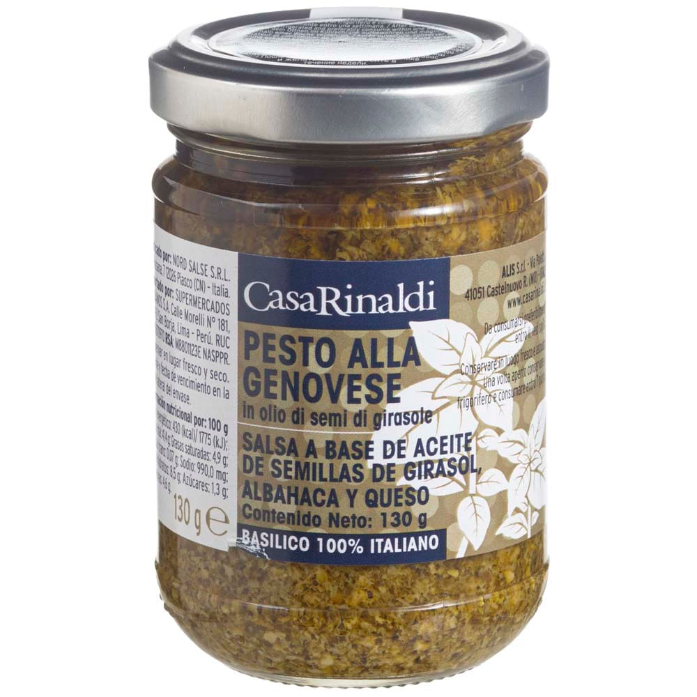 Salsa Pesto CASA RINALDI Frasco 130g