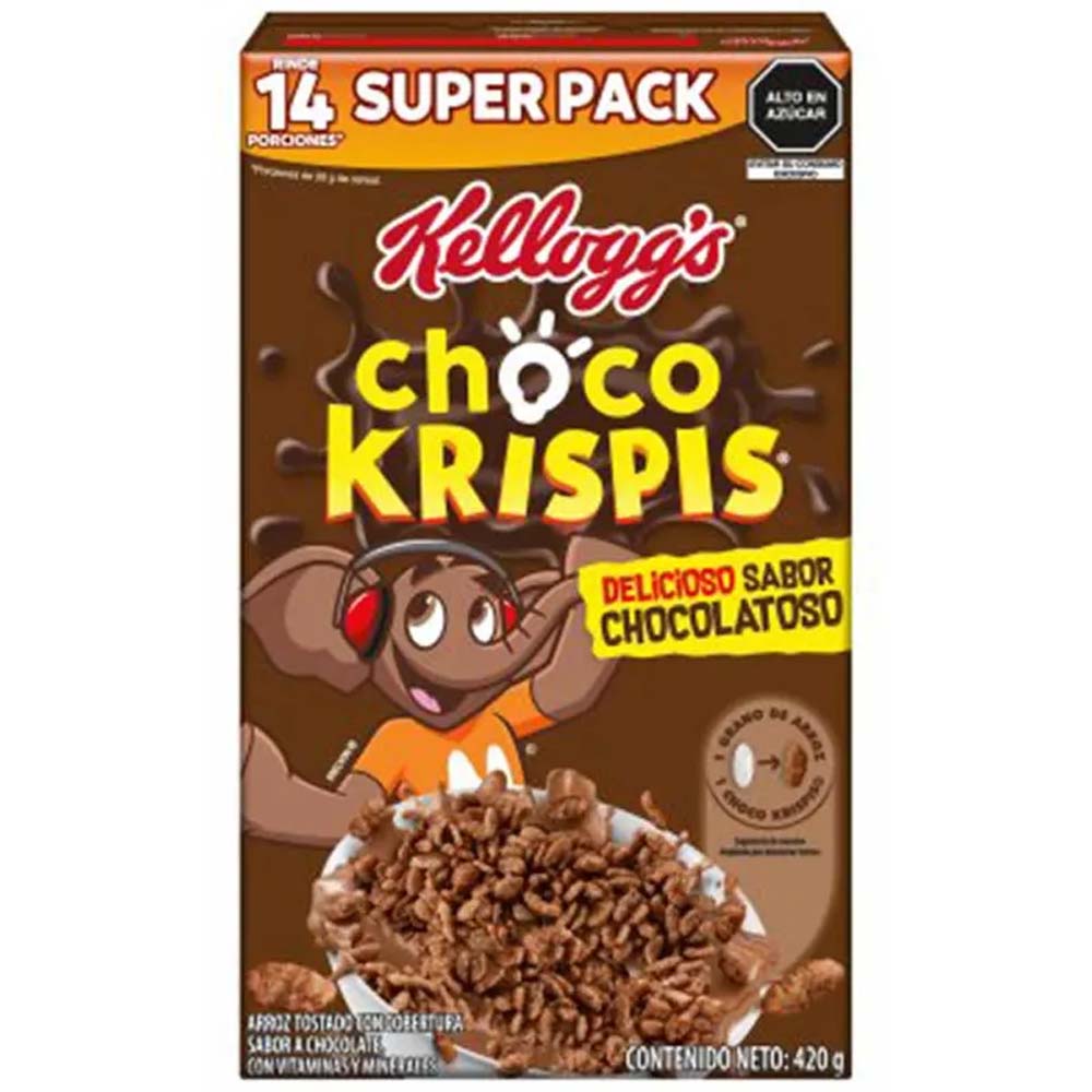 Cereal KELLOGGS Choco Krispis Caja 420g