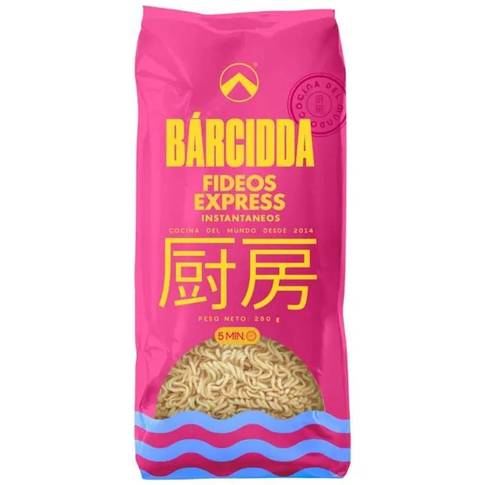 Fideos Instantáneos BARCIDDA Bolsa 250g