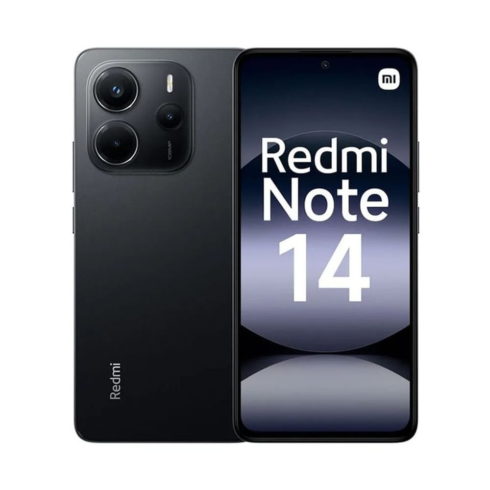Celular Xiaomi Redmi Note 14 8GB 256GB Negro