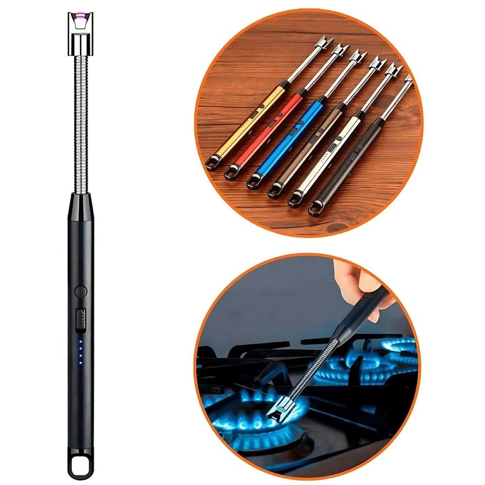 Encendedor Eléctrico de Cocina Recargable USB Color Aleatorio