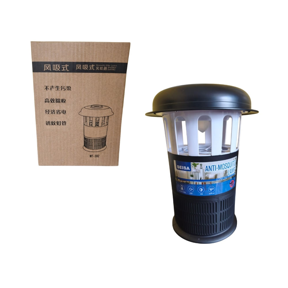 Lampara Mata Mosquitos Luz UV Electrico 220V Modelo MT-302