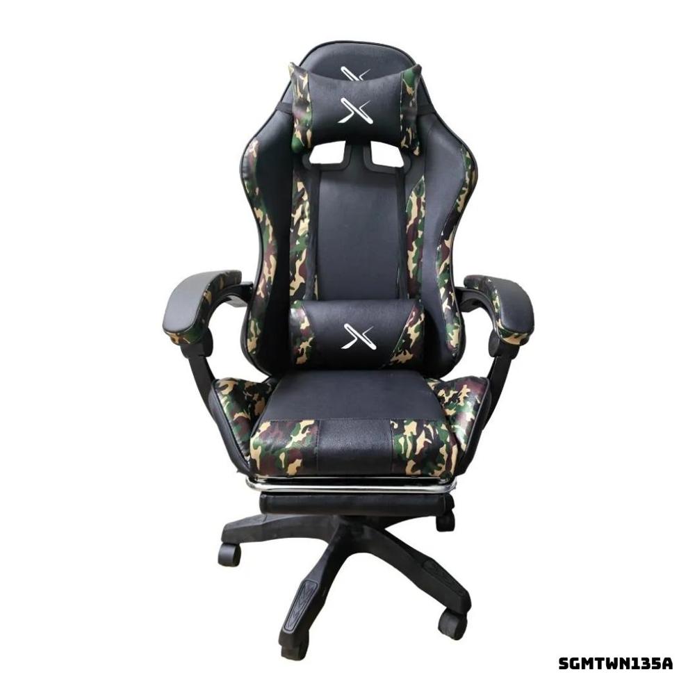SILLAS GAMER LYZOR POSAPIES MILITAR - SGMTWN135A