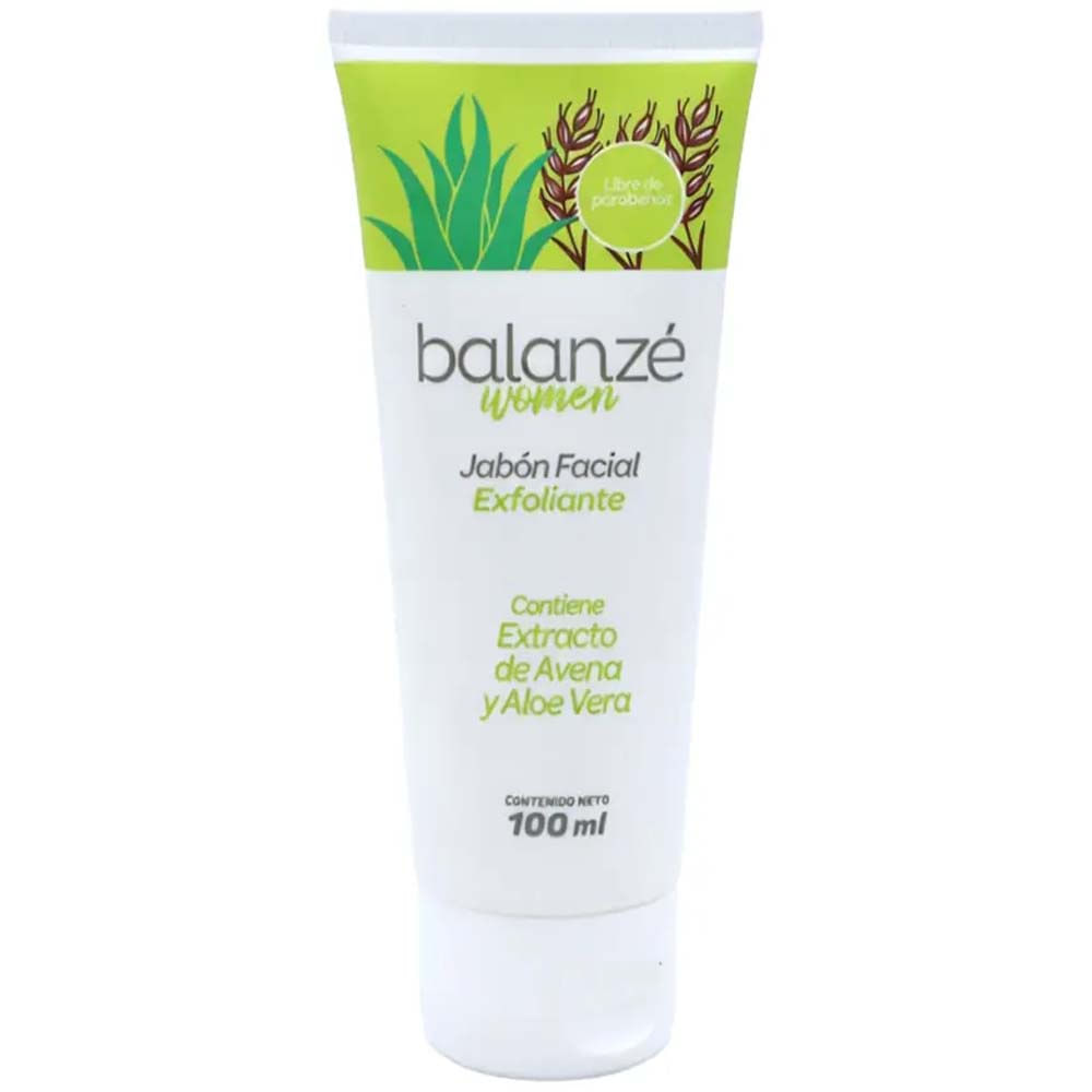 Jabón Exfoliante Facial BALANZÉ Frasco 100ml
