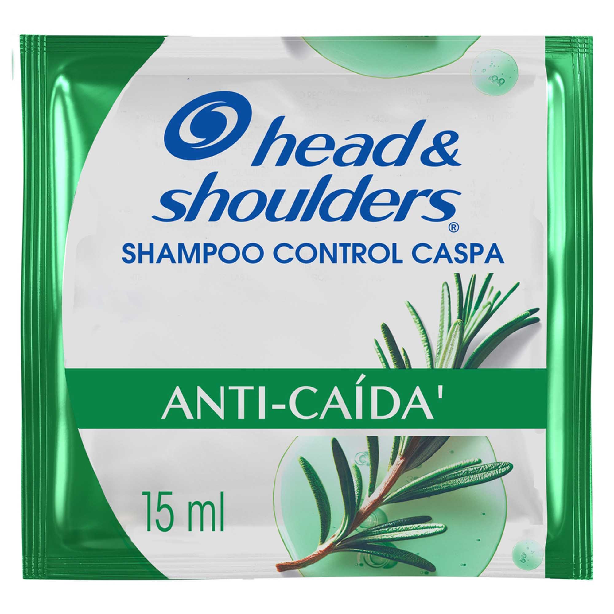 Shampoo Anti-caída HEAD&SHOULDERS Romero Sachet 15ml