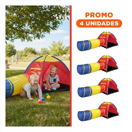 Pack4 Corral Portatil MG-15206 Seguro y Facil de Transportar para Niños Y+Regalo Sticker