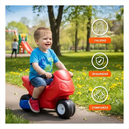 Moto para Niño 42cmx26cmx40cm de Diseño Moderno para Diversion en su Vivienda