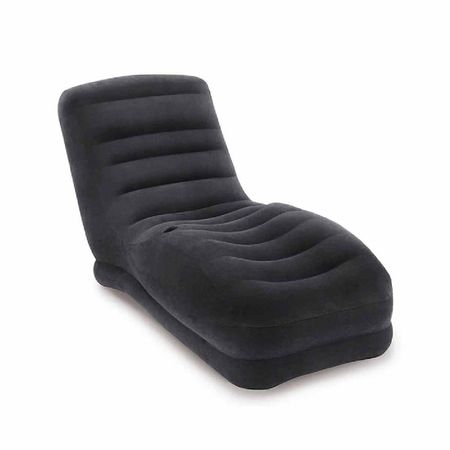 Sillon Inflable Negro para Casa Practico y Comodo para Uso Diario Y+Papel Regalo