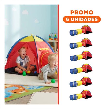 Pack6 Parque Portatil MG-15206 Comodo y Facil de Usar en Casa