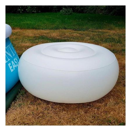 Sofa Con Luz Led Incorporada Inflable para Sala y Descanso en Casa