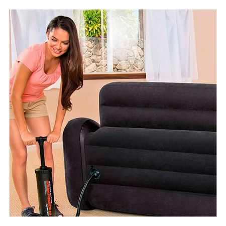 Asiento Cama Doble Versatil para Sala y Momentos de Relajo en Hogar Y+Ligas Regalo