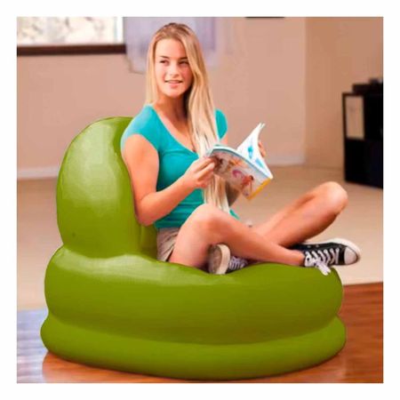 Mueble Inflable Blanco para Hogar Amplio y Comodo para Sala y Terraza Y+Ligas Regalo