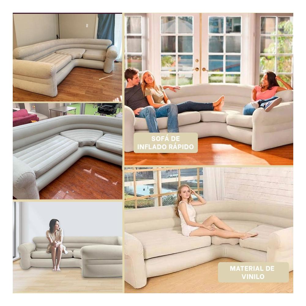 Butaca Confort Set Inflable para Sala y Terraza con Uso Familiar Y+Post It