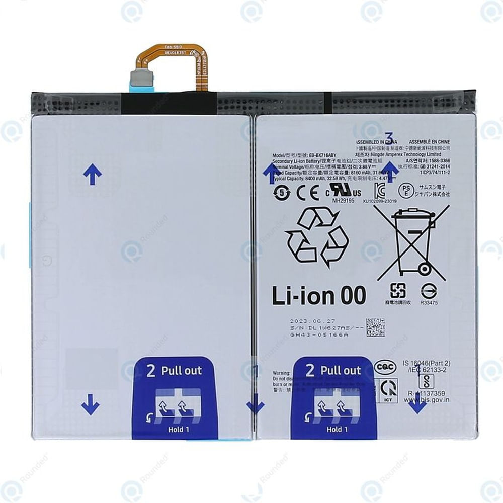 BATERIA TABLET   S9 (SM-X710, SM-X716)  EB-BX716ABY   NUEVO