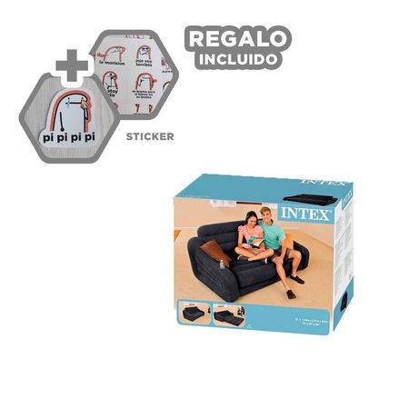 Mueble Cama Doble Practico para Sala y Espacios de Descanso en Casa Y+Regalo Sticker