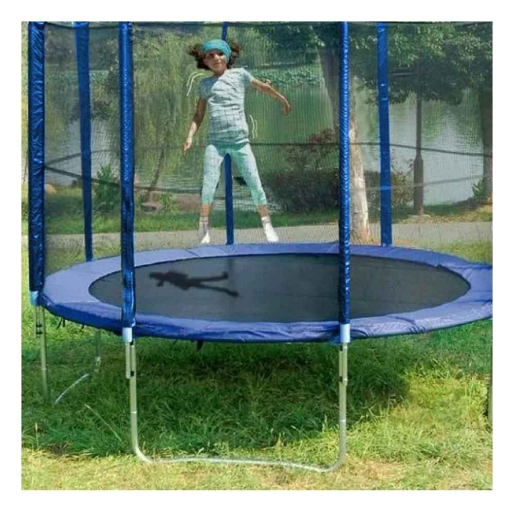 Cama Elastica 182x223CM de Gran Rebote para el Jardin de su Casa Resistente Y+Papel Regalo