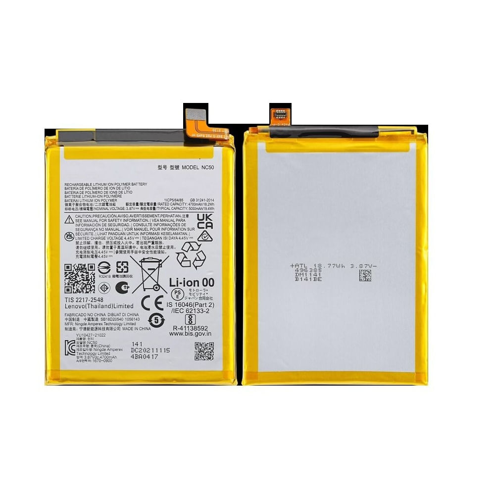BATERIA   MOTO G41 / G32  NC50  TORIGINAL-SM NUEVO