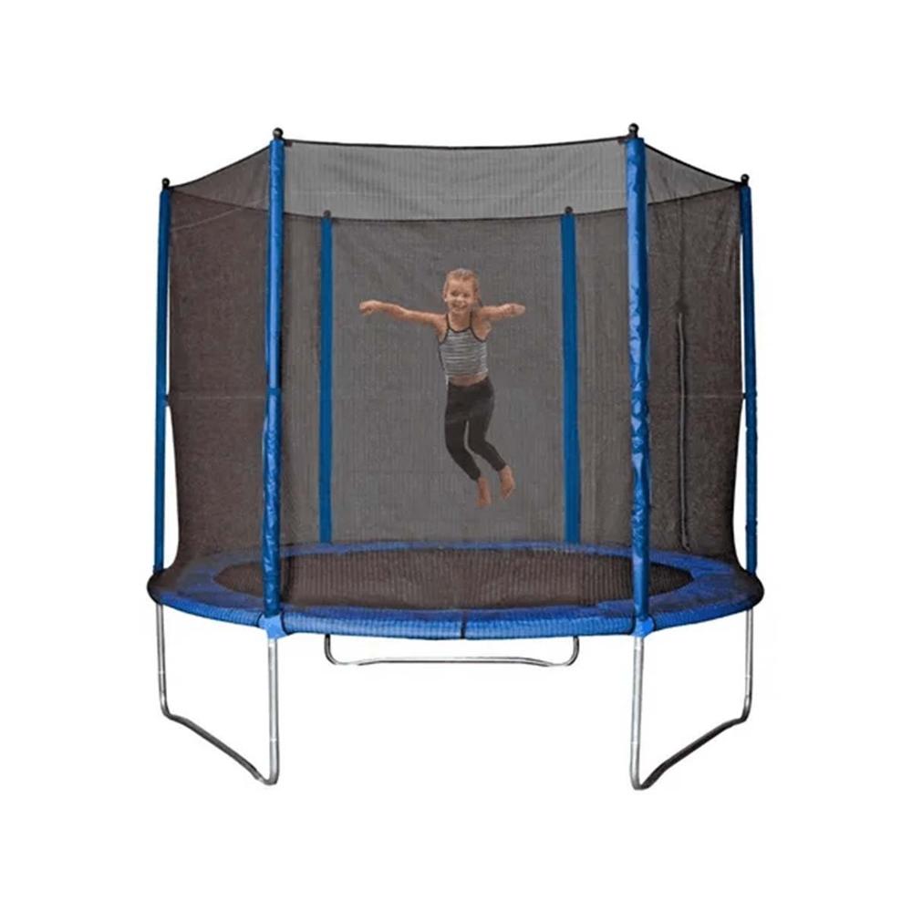 Cama Elastica 182x223CM con Red de Seguridad para Niños Activos Y+Regalo Sticker