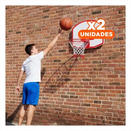 Pack2 Canasta Infantil 90cmx60cmx45cm con Red de Calidad para Juegos de Mucha Accion