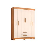 Ropero 6 Puertas 2 Cajones Nt-6015