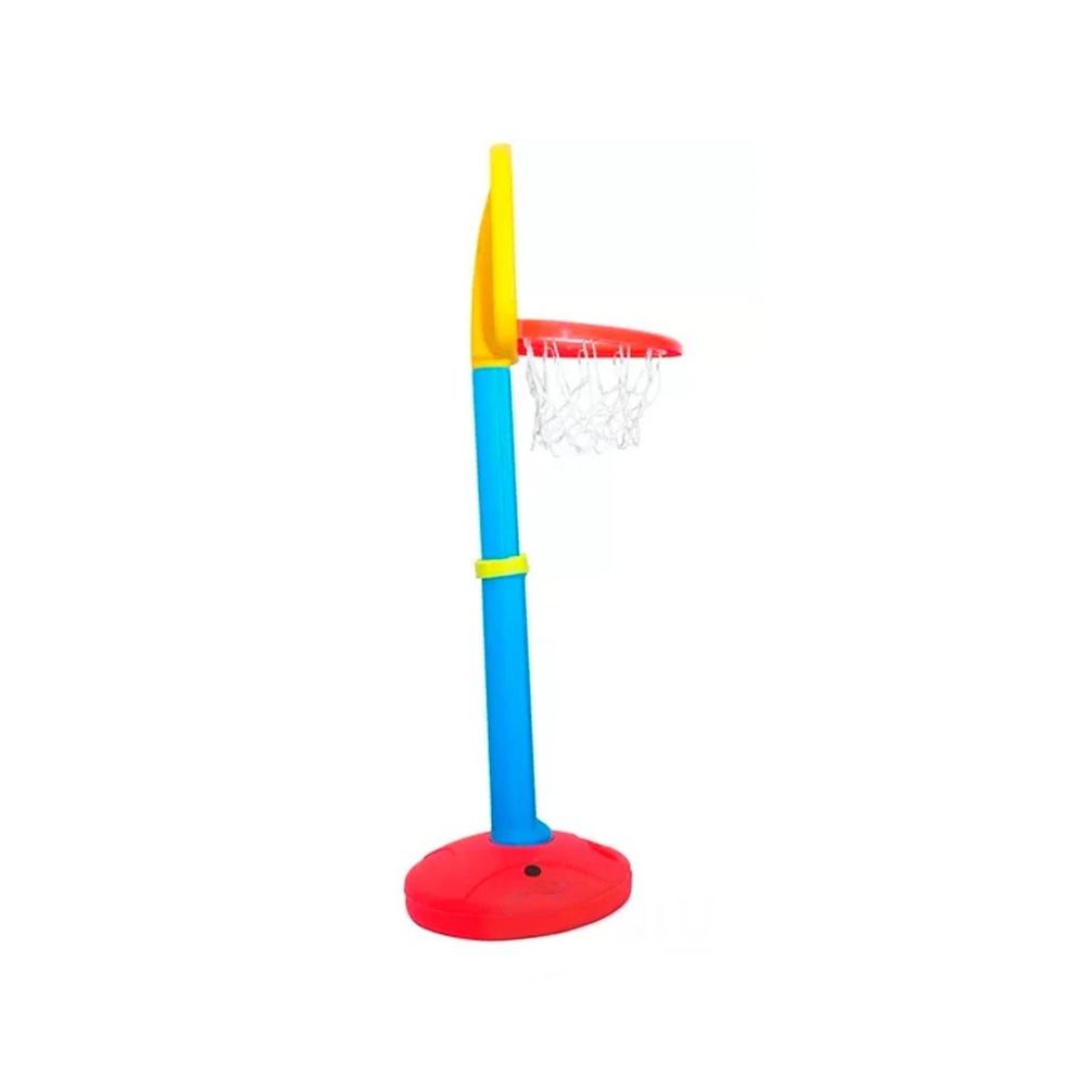 Tablero de Baloncesto Grande 80cmx70cmx230cm con Aro de Acero para Practicar Y+Regalo Sticker