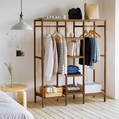 Ropero de Madera Colima Nogal Movenda