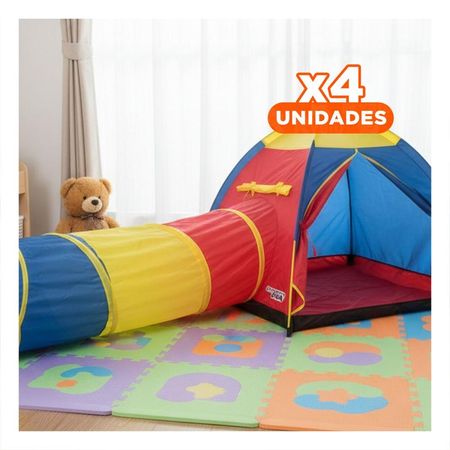 Pack4 Espacio Infantil MG-15206 Facil de Usar y Seguro para Niños