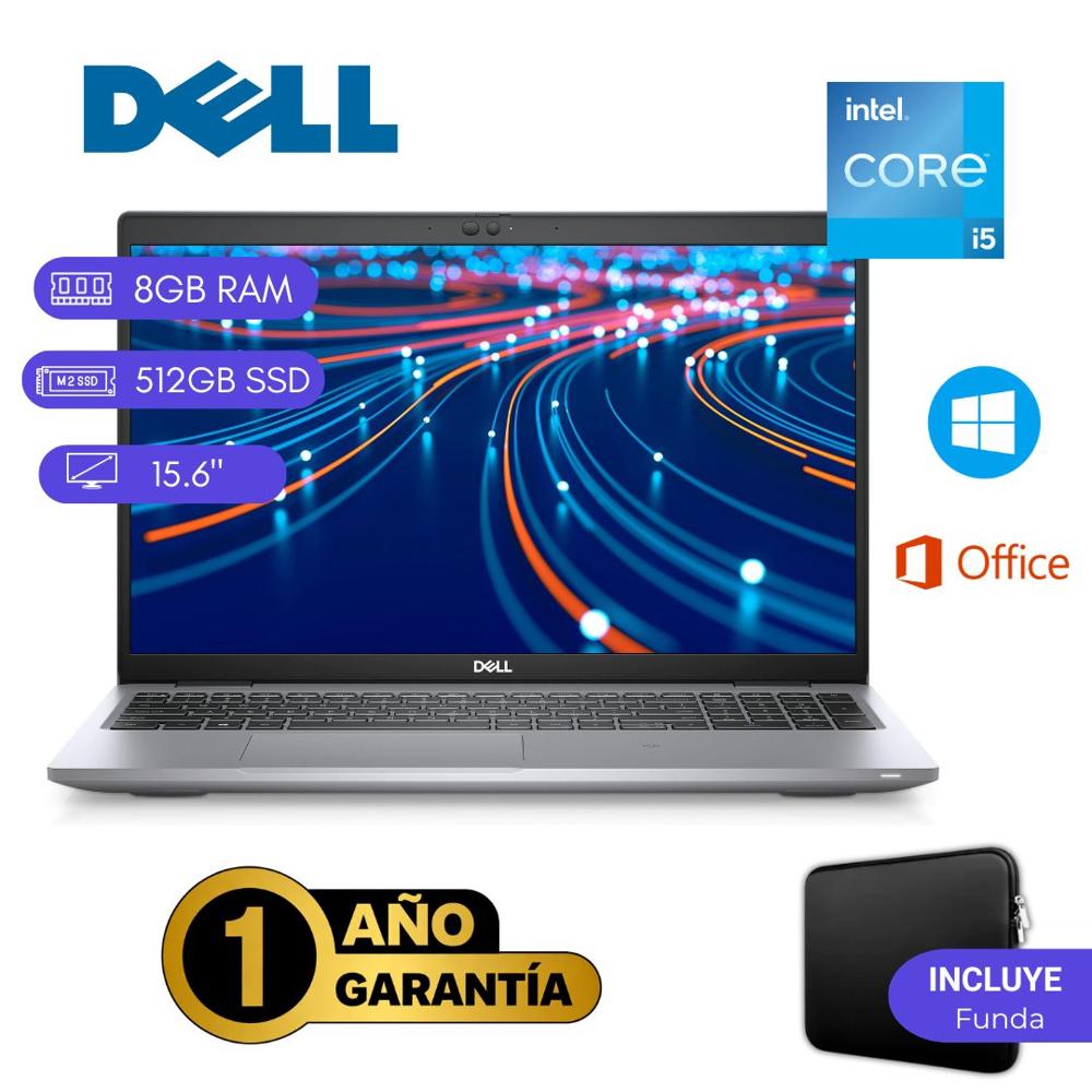 DELL LATITUDE 5520 seminueva -CI5 11VA -8GB DDR4 - 512GB M.2