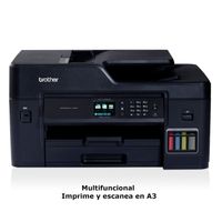 Impresora Multifuncional Brother MFC-T4500DW A3 Duplex WiFi Fax Tinta continua