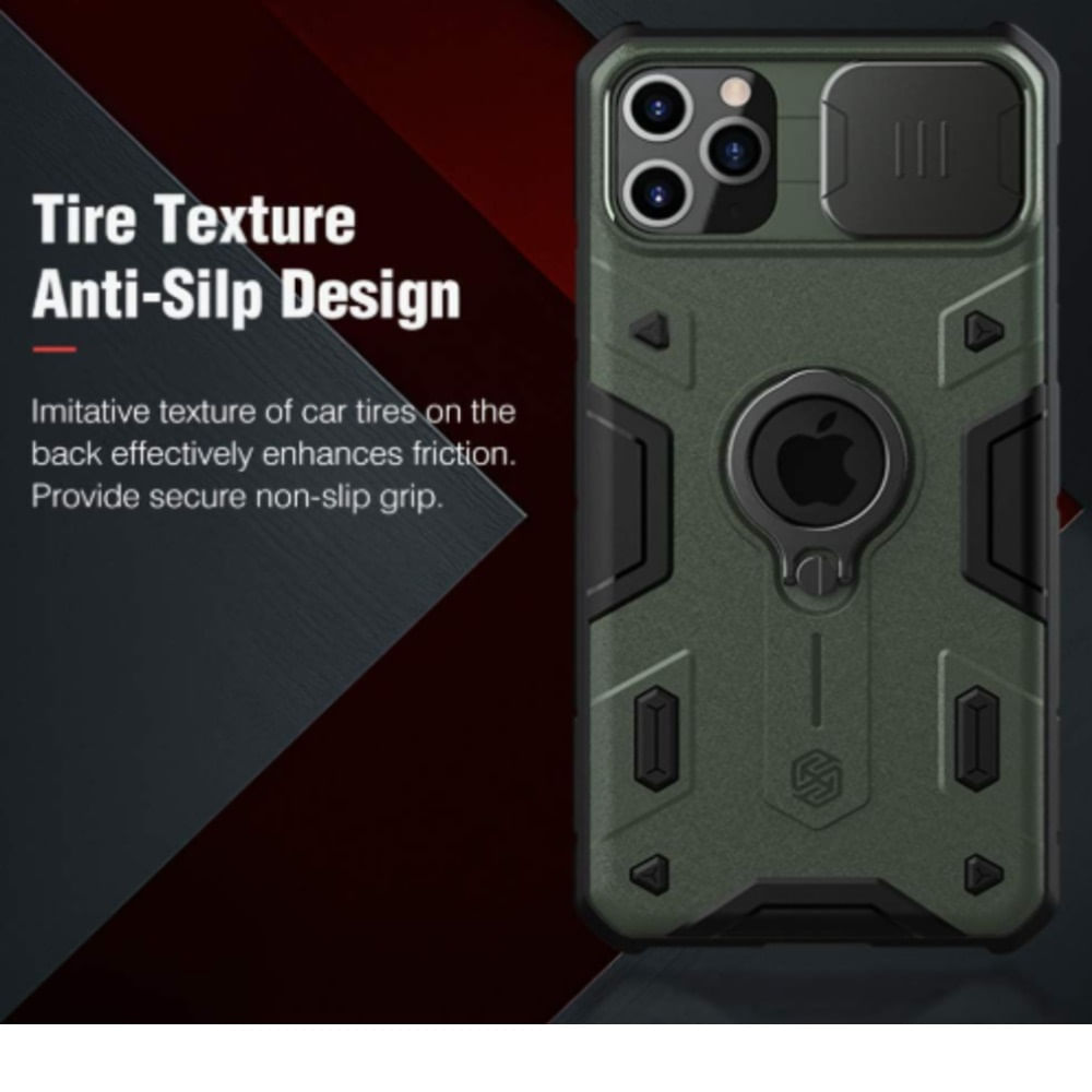 Case Camshield Armor para Iphone 13 Pro - VERDE