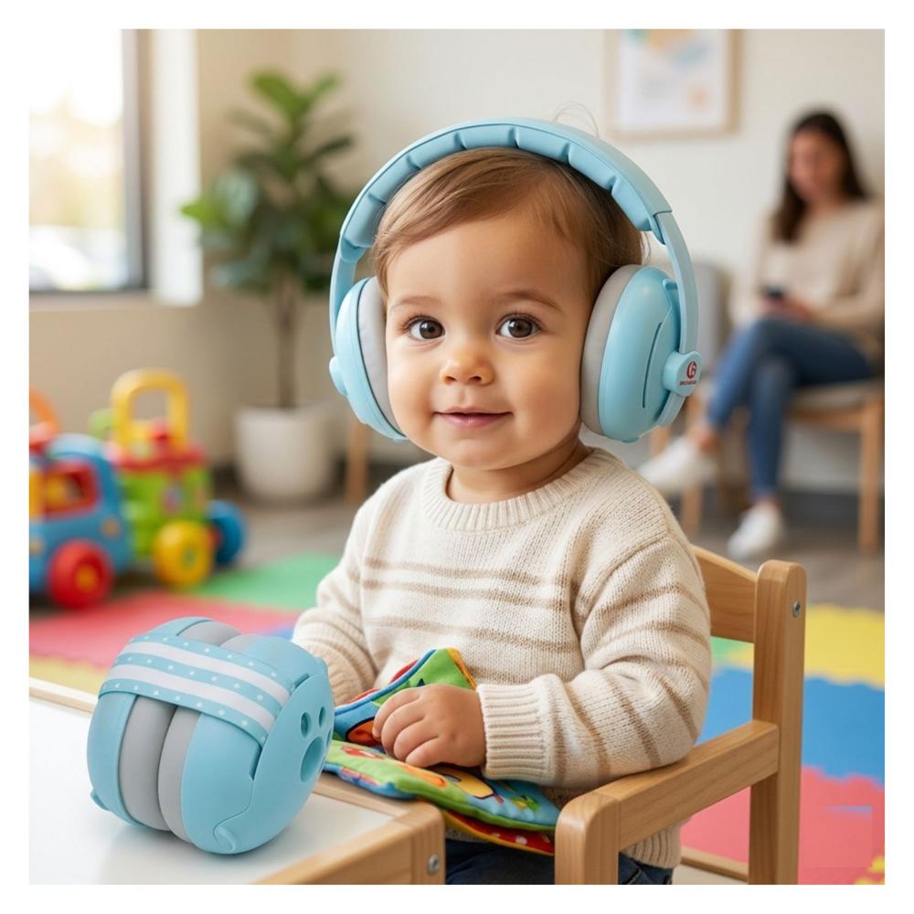 Orejeras Anti Ruido Infantil SkyBlue