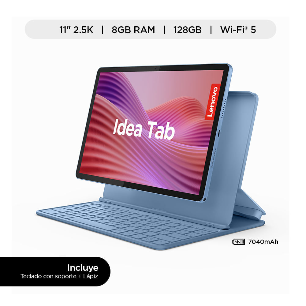 Tablet Lenovo Idea Tab MediaTek Dimensity 6300 8GB RAM 128GB 11"" 2.5K 90Hz