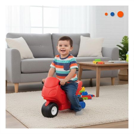 Moto para Niño con Ruedas de Gran Estabilidad para un Desplazamiento Seguro Y+Papel Regalo