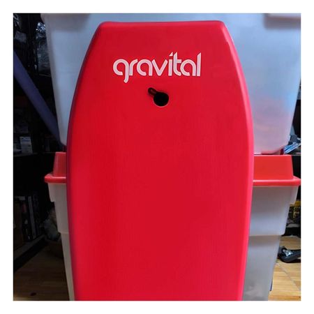 TablaPlaya Para Surf y Olas En Playa Hogar Deportivo Color Rojo Resistente Y+Ligas Regalo