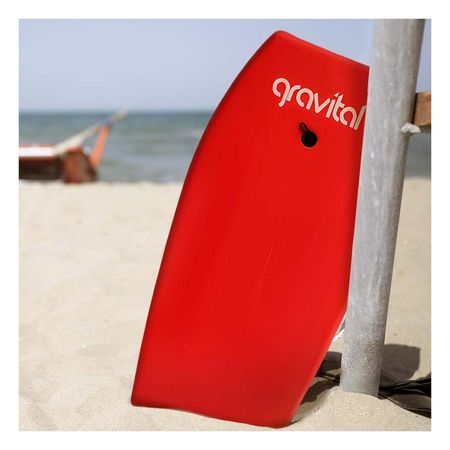 Tabla De Surf Deportiva Para Playa y Olas Color Rojo Estilo Moderno