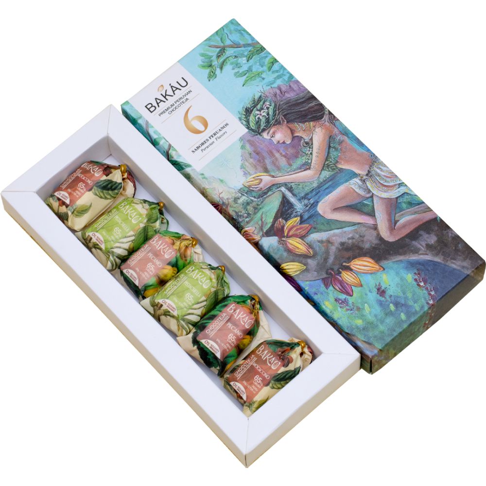 Caja de Chocotejas Zero Azúcar x 6 x 20g