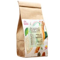 Nibs de Cacao Cubiertos en 3 Chocolates Zero Azúcar (Negro, con Leche y Blanco) x 500g