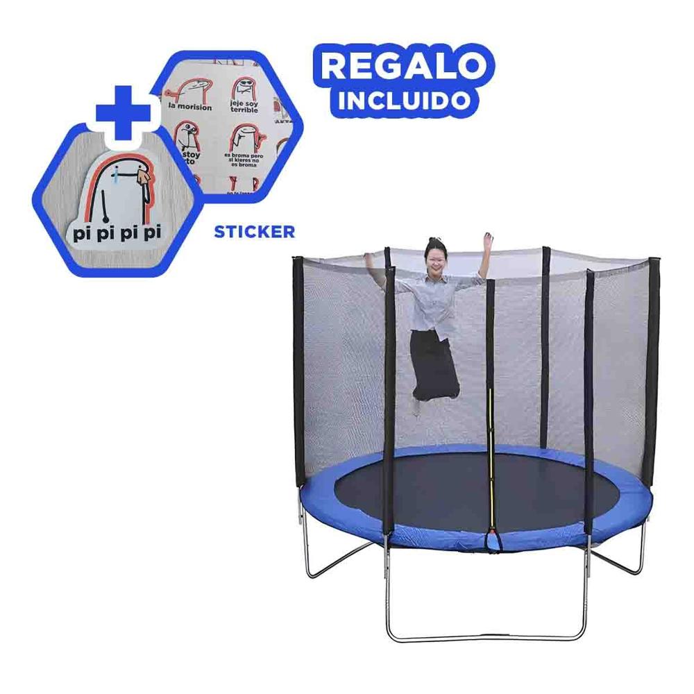 Saltarin Amplio para Exterior de Casa con Base Firme y Diversion Continua Y+Regalo Sticker