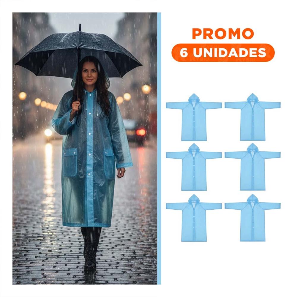 Pack6 Capa Protectora Contra el Agua para Uso Exterior